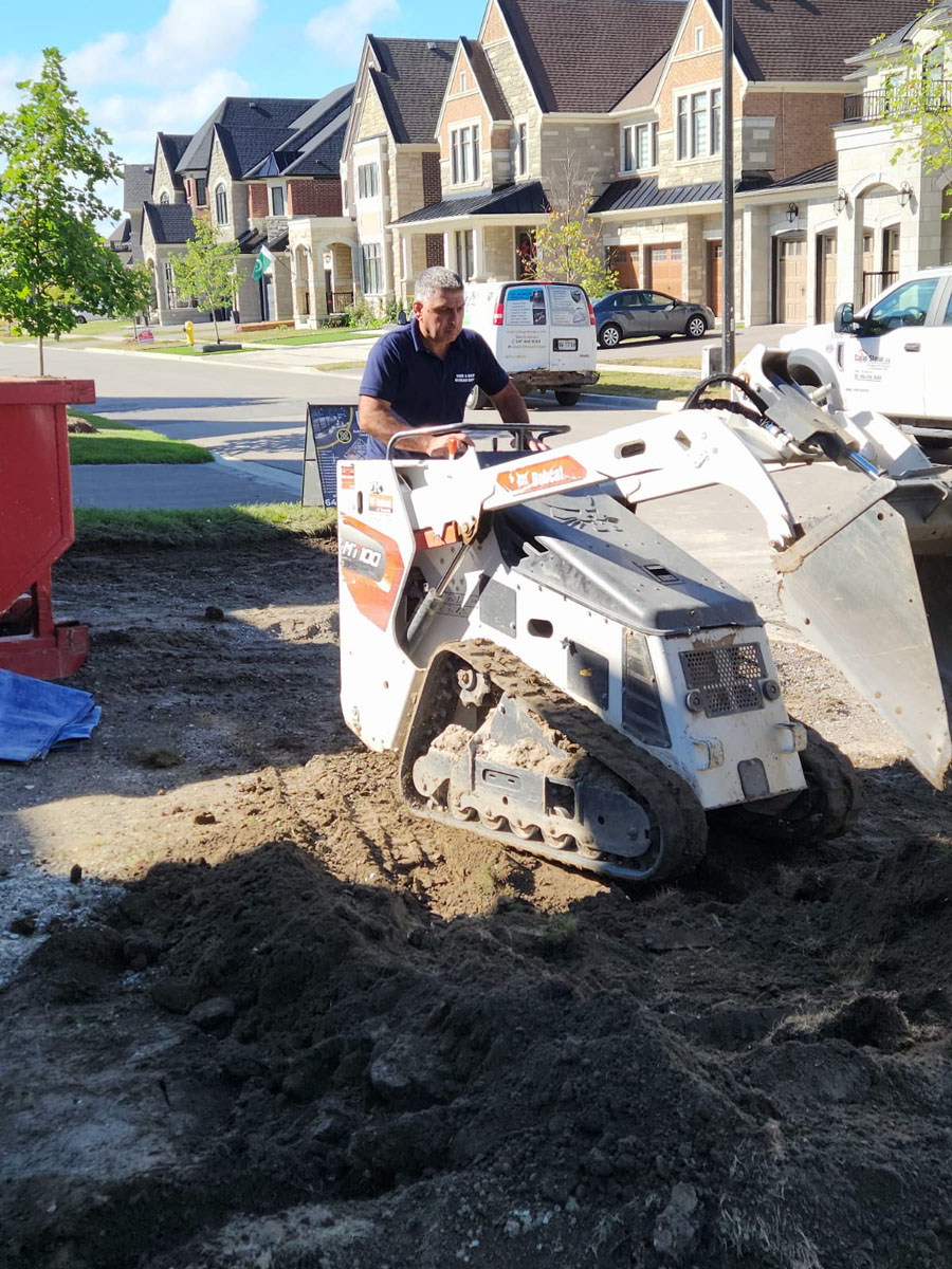 Residential contractor project in Toronto Ontario