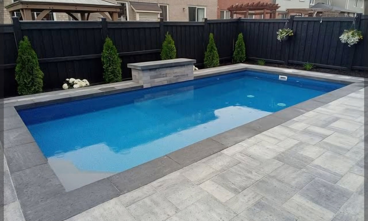 Outdoor construction project by GTA general contractor