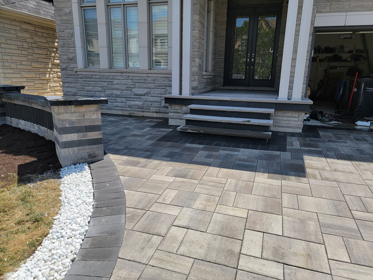 Landscape construction and planting project GTA